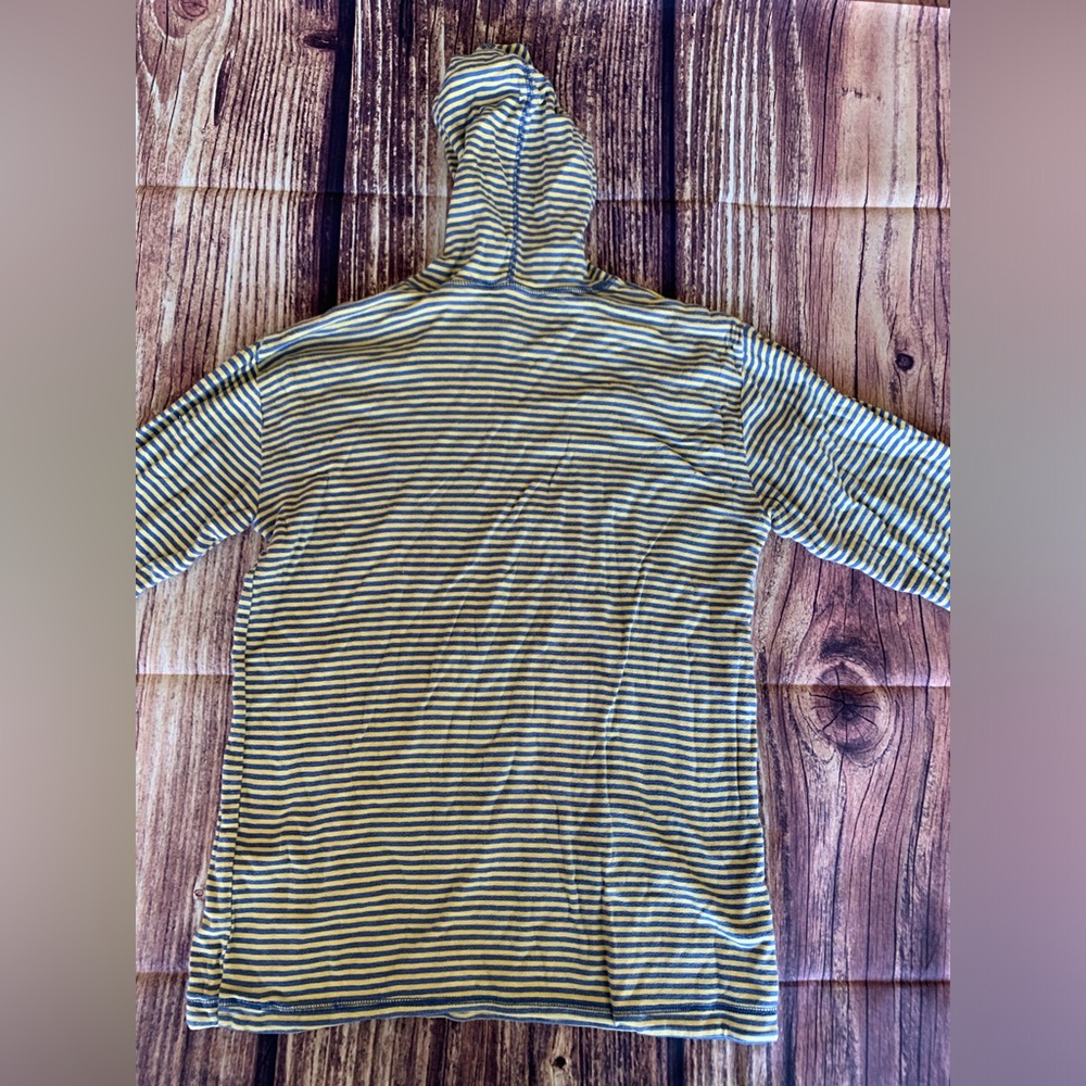 SOLD ✅ Mini Boden Girl's Teens Long Sleeve Multicolor Striped Hooded Top 13-14 - Picture 7 of 7